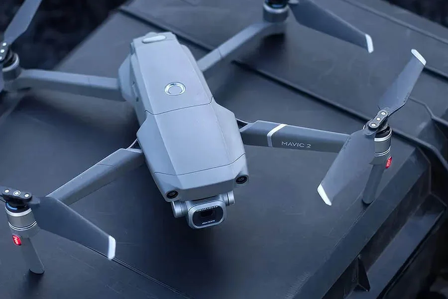 a drone with a camera